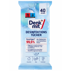 Серветки дезінфікуючі Denkmit Desinfektionstücher, 40 шт