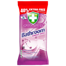 Серветки для ванної кімнати Green Shield Bathroom Surface Wipes, 70 шт