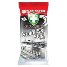 Серветки для нержавіючої сталі Green Shield Stainless Steel, 70 шт