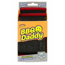 Скрабер для гриля Scrub Daddy BBQ Daddy Heavy Duty Grill Scouring Pad, 2 шт