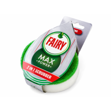 Губка для миття посуду Fairy Max Power 2 in 1 Scrubber, 1 шт
