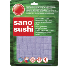 Серветка для підлоги з мікрофібри Sano Sushi Wonder Cloth, 80×50 см, 1 шт
