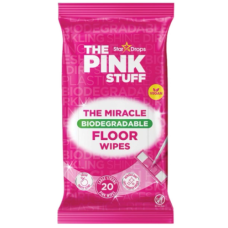 Серветки для підлоги The Pink Stuff The Miracle Biodegradable Floor Wipes, 20 шт