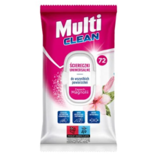 Серветки універсальні Multi Clean Магнолія, 72 шт