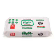 Серветки універсальні Flyfix Ultra Soft White Soap Scented, 50 шт