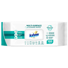 Серветки універсальні Kalyon Multi-Surface Cleaning Wipes White Soap, 100 шт