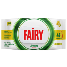 Серветки універсальні Fairy Лимон, 100 шт