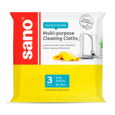 Універсальні серветки для прибирання Sano Multi-Purpose Cleaning Cloths, 3 шт
