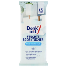 Серветки для підлоги Denkmit Pure Frische-Duft, 15 шт