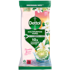 Серветки універсальні Dettol Multipurpose Wipes Paradise Breeze, 72 шт