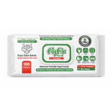 Серветки універсальні Flyfix White Soap Ultra Soft, 100 шт