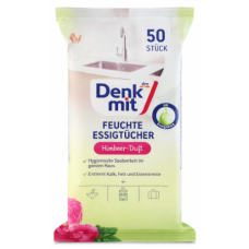Серветки з оцтом універсальні Denkmit Малина, 50 шт