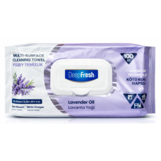 Серветки універсальні Deep Fresh Lavender Oil, 100 шт