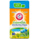 Серветки дезінфікуючі Arm & Hammer Essentials Renewing Rain, 80 шт