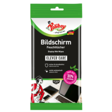 Серветки для екранів Poliboy Bildschirm Feuchttücher Clever Care, 20 шт
